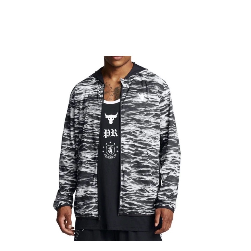Under Armour Men's Project Rock ISO Tide Hybrid Jacket SMALL